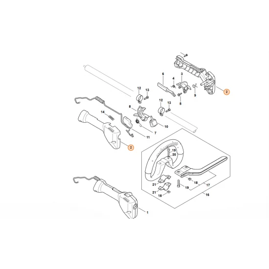 STIHL  Uchwyt 4867 790 0520